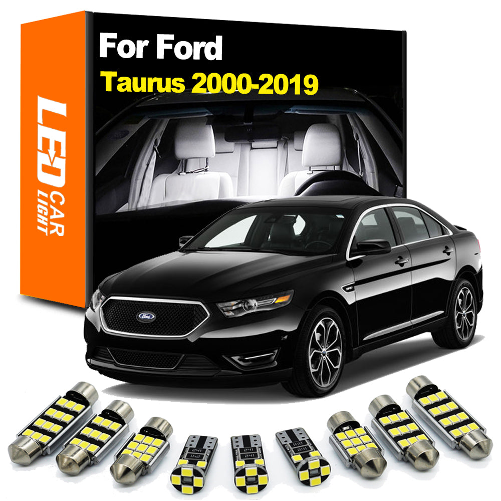AutoGlowLED Interior LED Light Kit for Ford Taurus 2000-2019 Canbus