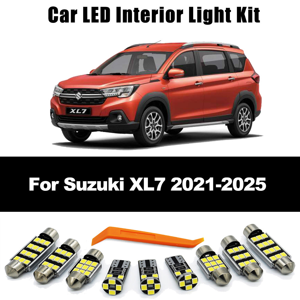 AutoGlowLED 7Pcs LED Interior Kit for Suzuki XL7 2021-2026 Canbus
