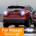 AutoGlowLED T15 W16W LED Reverse Light Bulbs for Nissan Qashqai X-Trail 2pcs