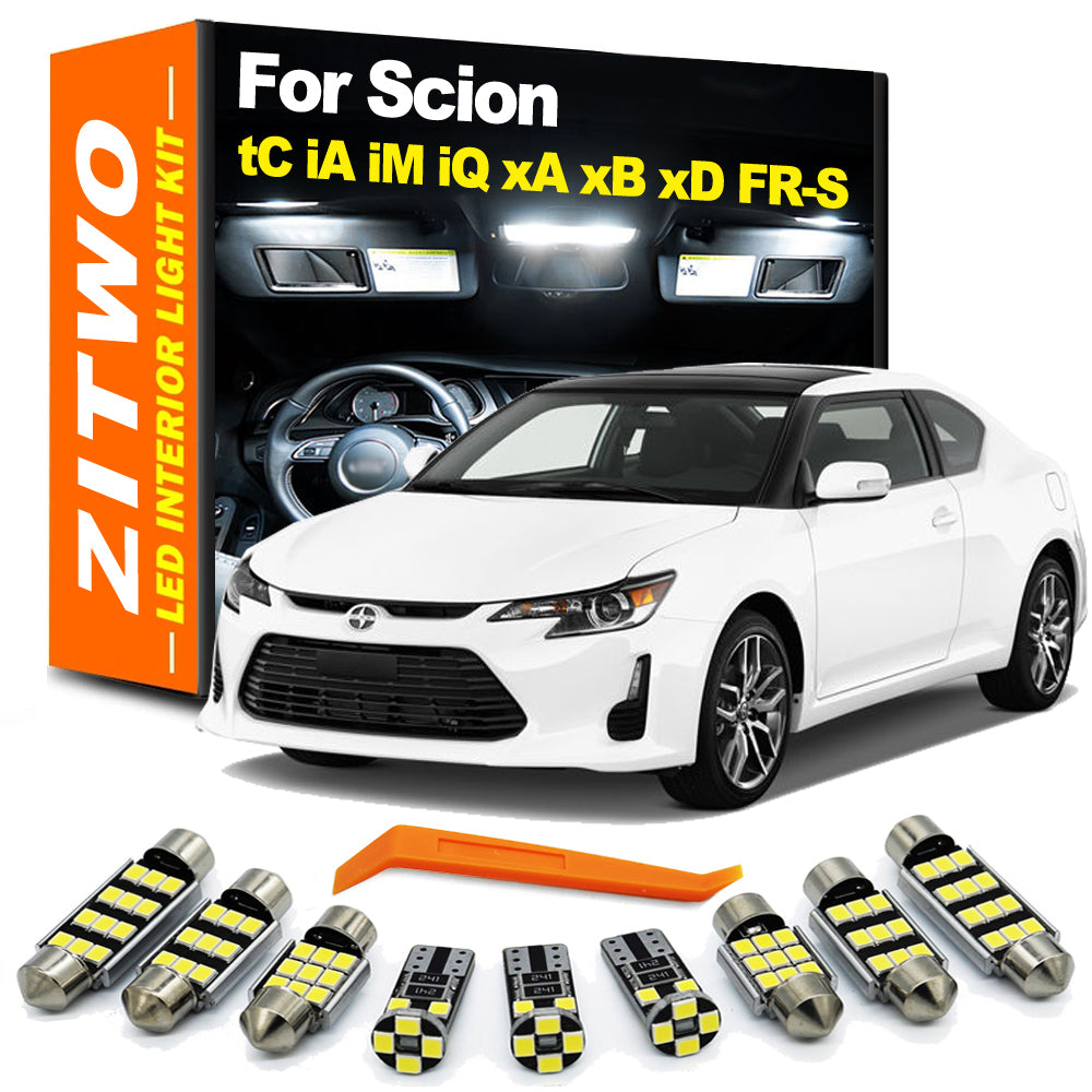 AutoGlowLED LED Interior Light Kit for Scion FR-S tC iA iM iQ xA xB xD 2004-2020 Canbus