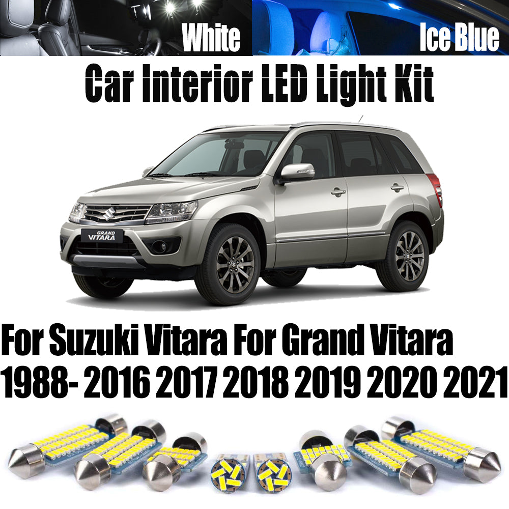 AutoGlowLED Canbus Interior LED Light Kit for Suzuki Vitara Grand Vitara