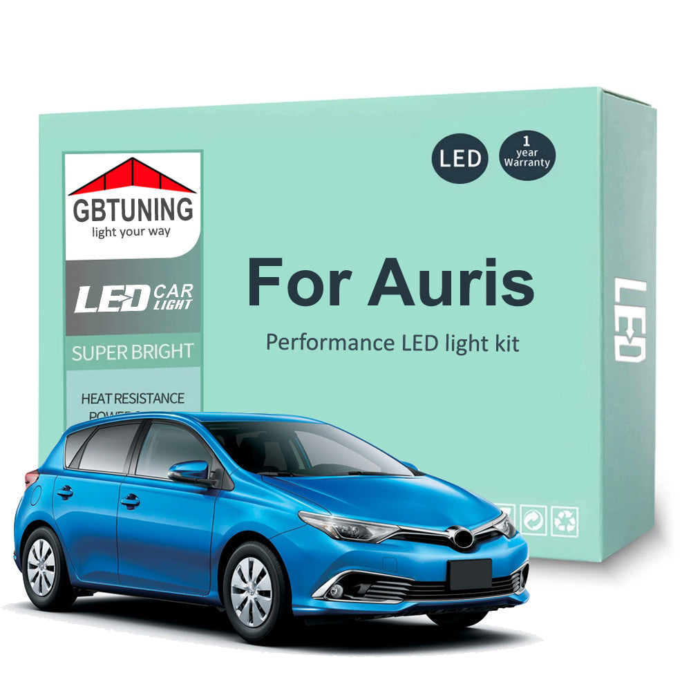 AutoGlowLED LED Interior Light Kit for Toyota Auris E15 E18 E21 Canbus