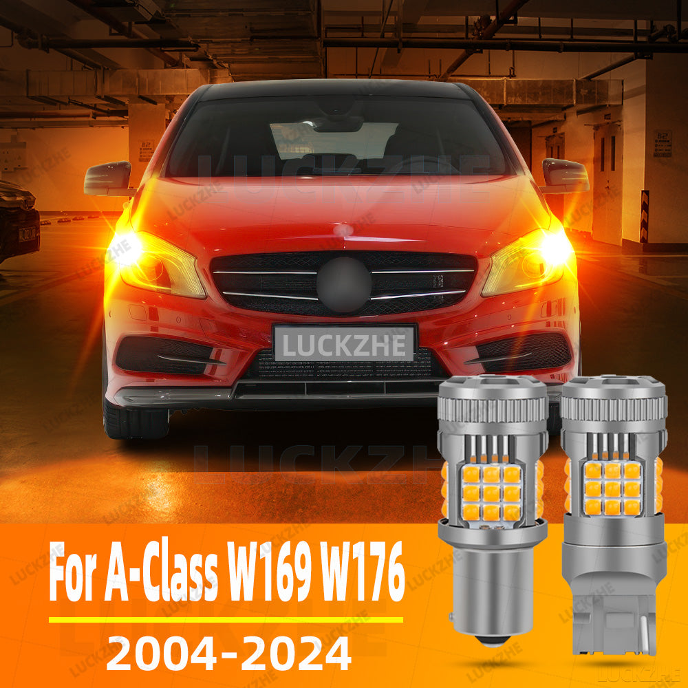 AutoGlowLED Mercedes-Benz A-Class W169 W176 LED Turn Signal Light Amber 2004-2024