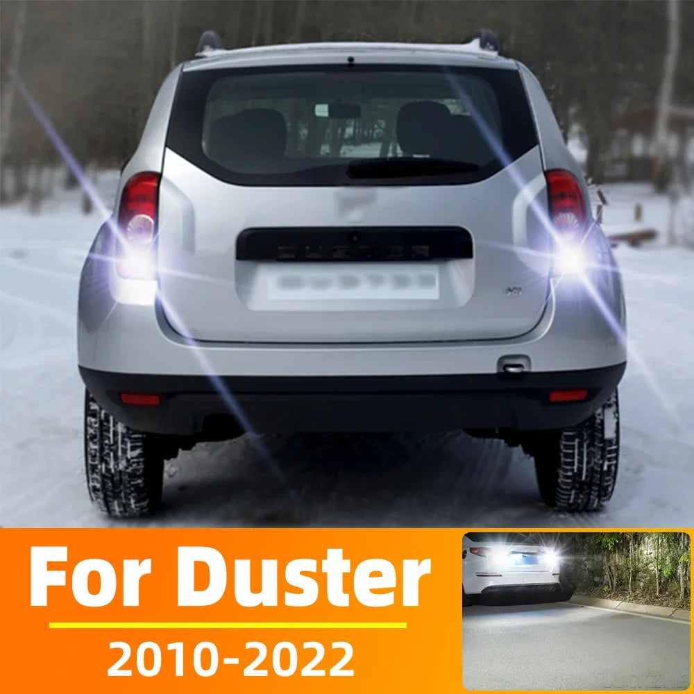 AutoGlowLED Canbus LED Backup Reverse Light for Dacia Duster 2010-2022, 2PCS