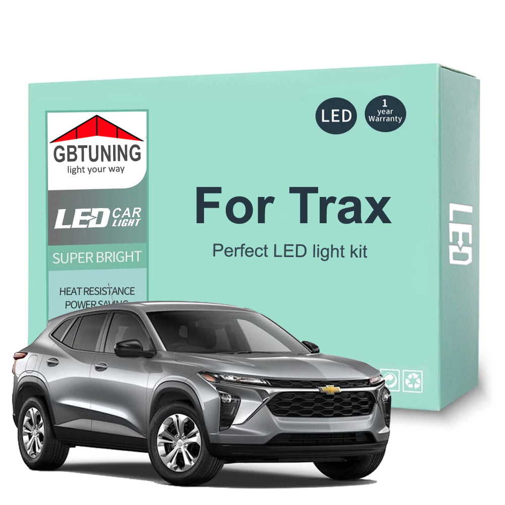 AutoGlowLED 6Pc Canbus LED Interior Light Kit for Chevy Trax 2023-2024
