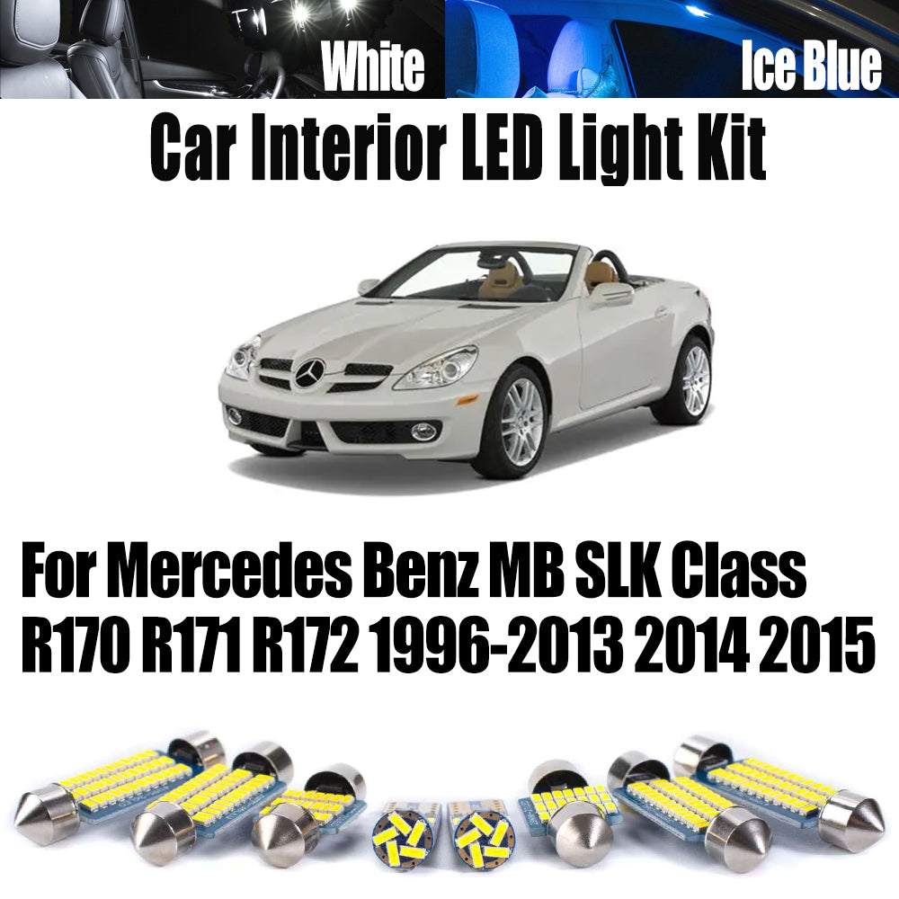 AutoGlowLED Canbus LED Interior Light Kit for Mercedes-Benz SLK R170 R171 R172