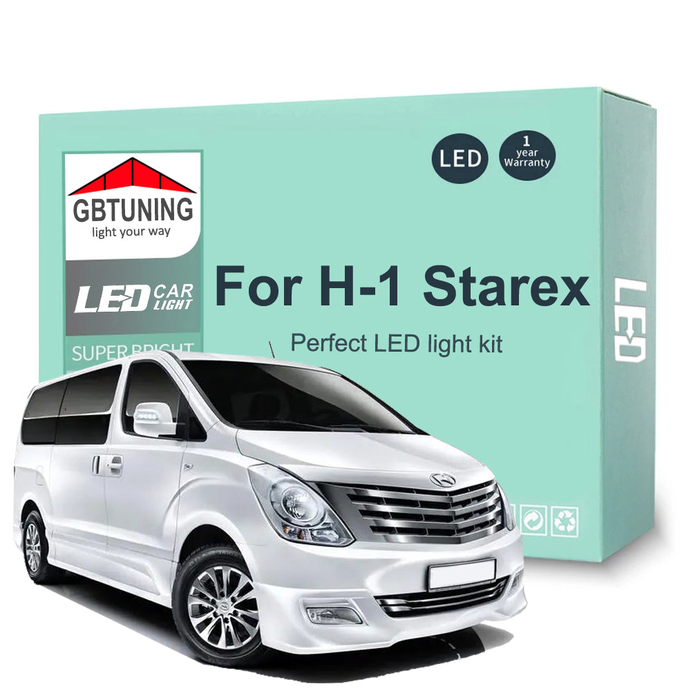 AutoGlowLED Canbus LED Interior Light Kit for Hyundai i800 H-1 Starex Grand Starex 2007-2022