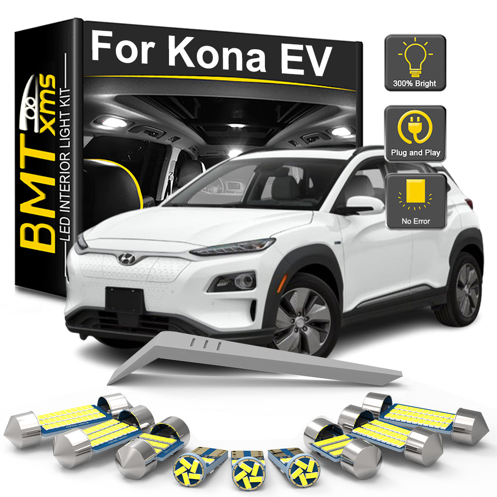 AutoGlowLED LED Interior Light Kit for Hyundai Kona EV 2016-2022