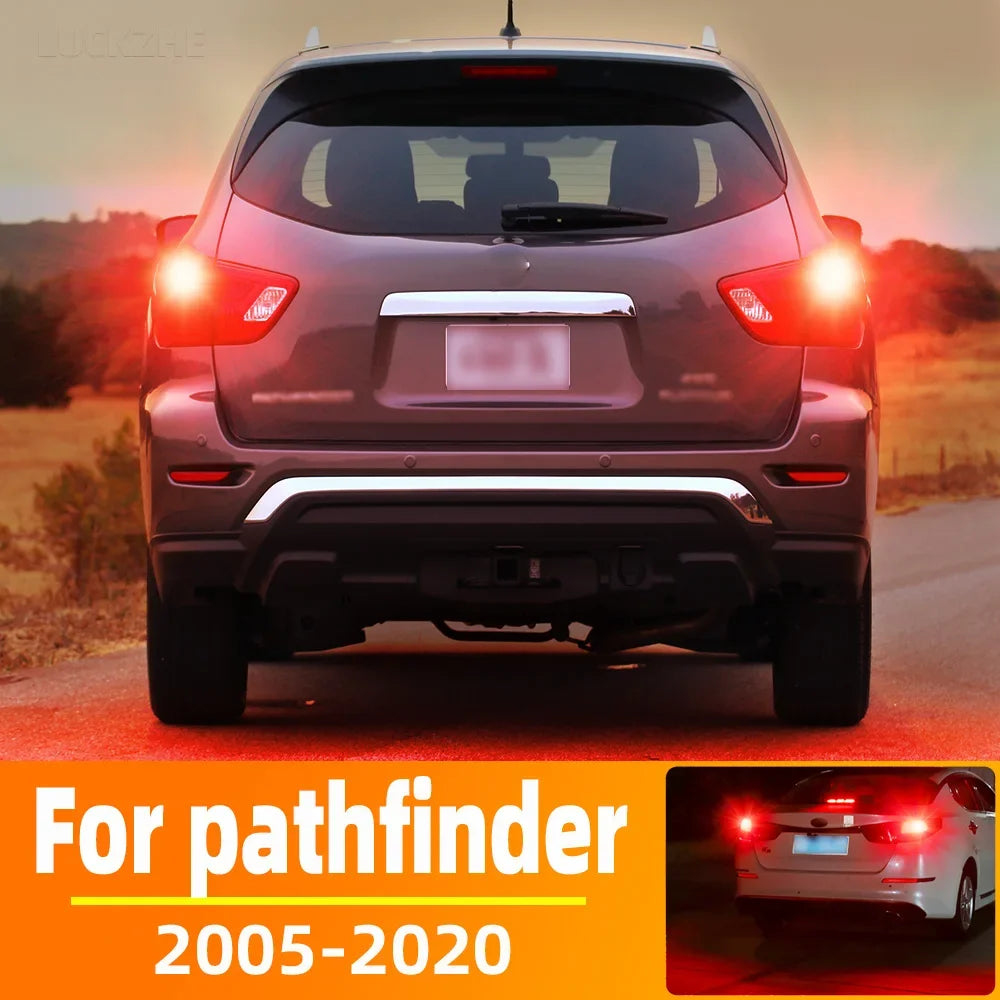 AutoGlowLED LED Brake Light for Nissan Pathfinder R51 R52 2005-2020, 2pcs