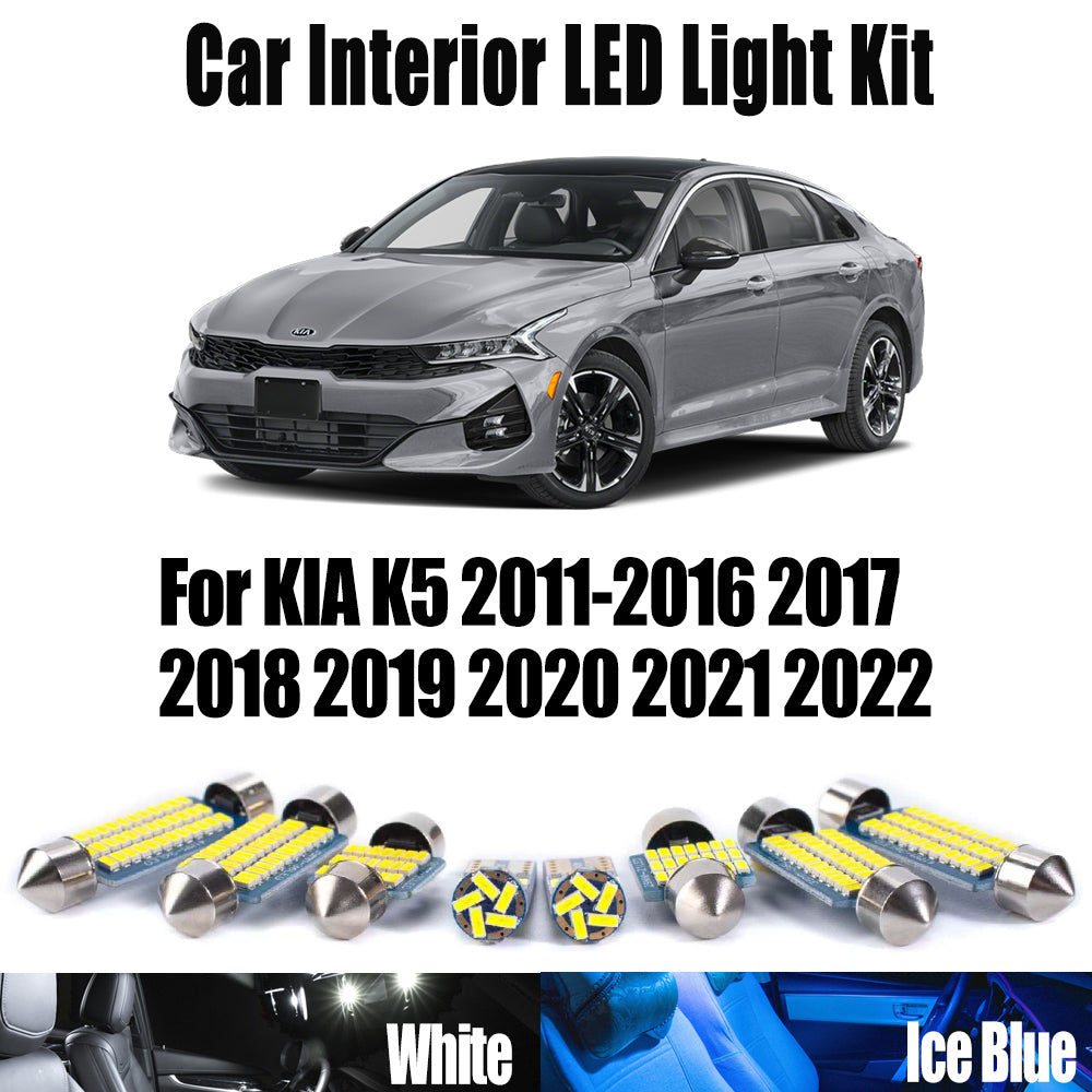 AutoGlowLED Canbus LED Interior Light Kit for KIA K5 2011-2022