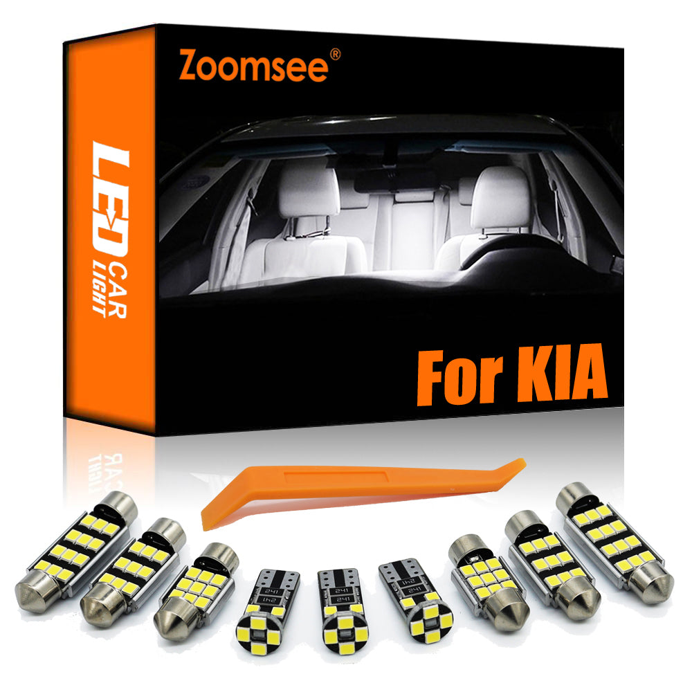 AutoGlowLED Interior LED Light Kit for KIA Picanto Morning Niro Seltos Stonic Cerato