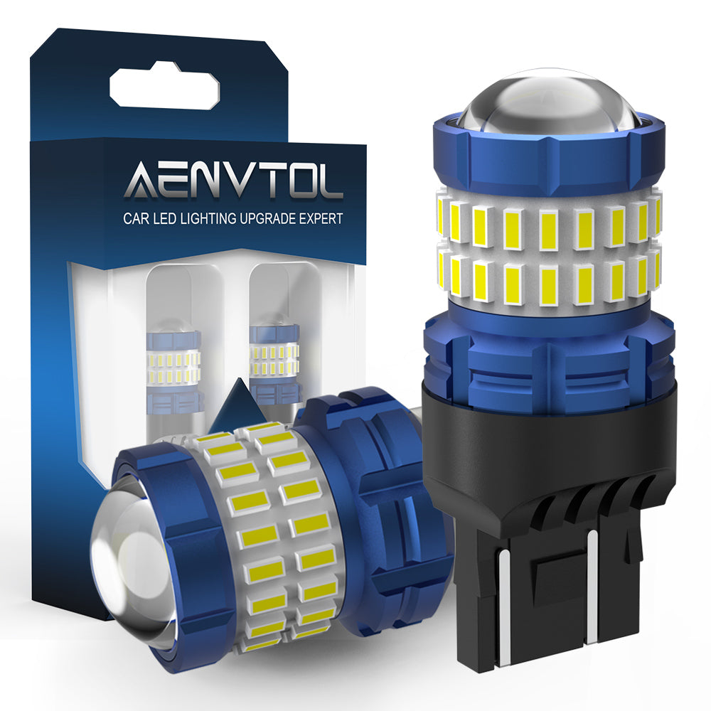 AutoGlowLED T20 7440 7443 LED Backup Reverse Brake Turn Signal Light Bulbs
