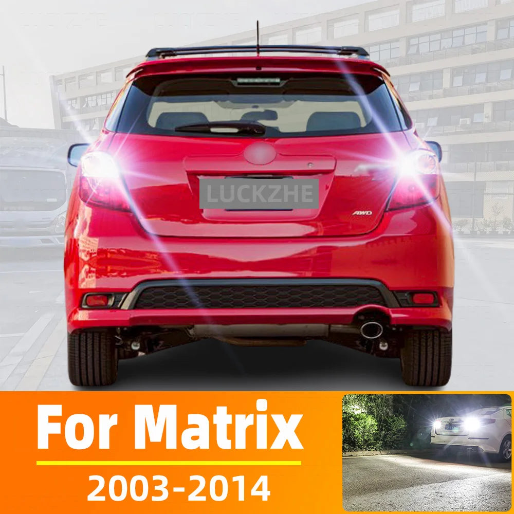 AutoGlowLED LED Reverse Light Kit for Toyota Matrix 2003-2014, 2pcs