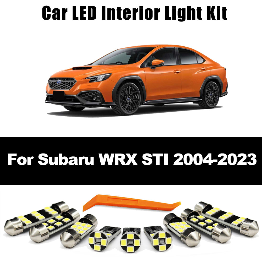 AutoGlowLED Subaru WRX STI Interior LED Light Kit 2004-2023 Canbus Error Free