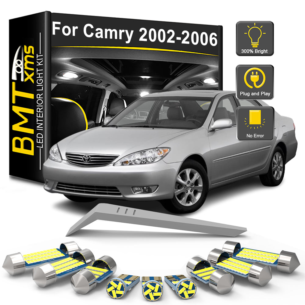 AutoGlowLED Canbus LED Interior Light Kit for Toyota Camry XV30 2002-2006