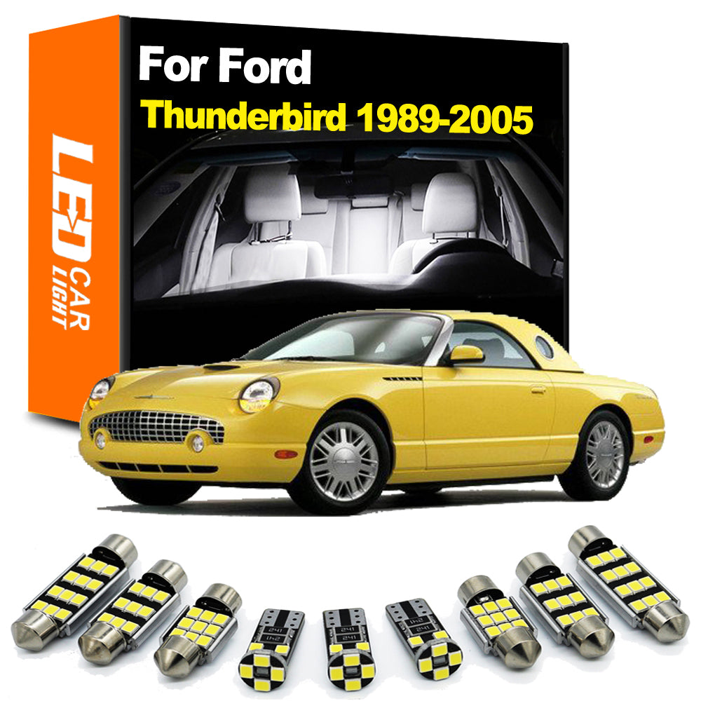 AutoGlowLED Interior LED Light Kit for Ford Thunderbird 1989-2005 Canbus
