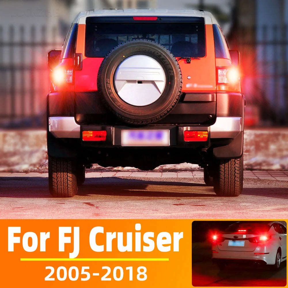 AutoGlowLED LED Brake Light for Toyota FJ Cruiser 2005-2018, 2pcs