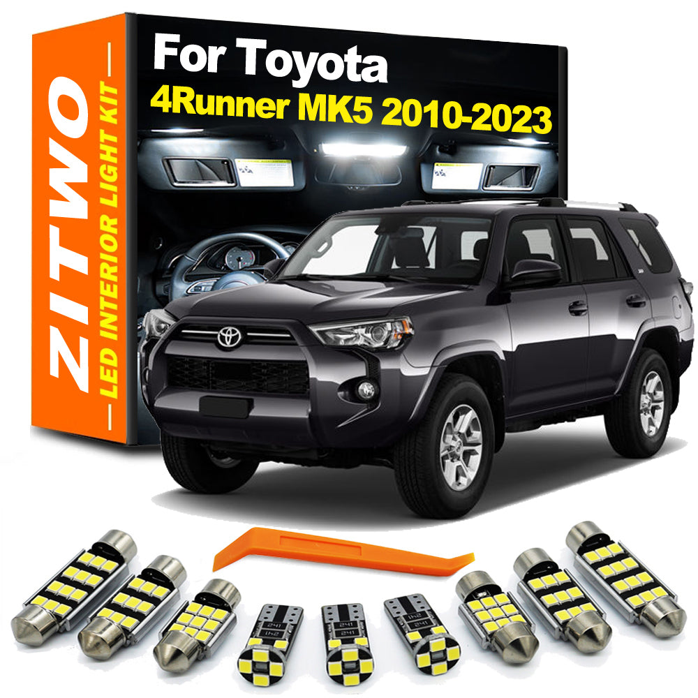 AutoGlowLED 17Pcs LED Interior Light Kit for Toyota 4Runner MK5 2010-2023