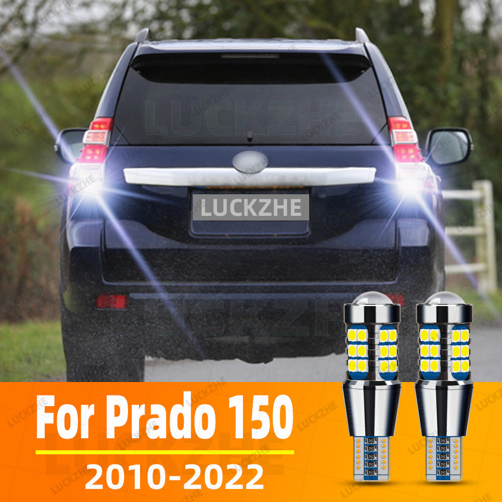 AutoGlowLED Canbus LED Backup Reverse Light Bulbs for Toyota Land Cruiser Prado 150