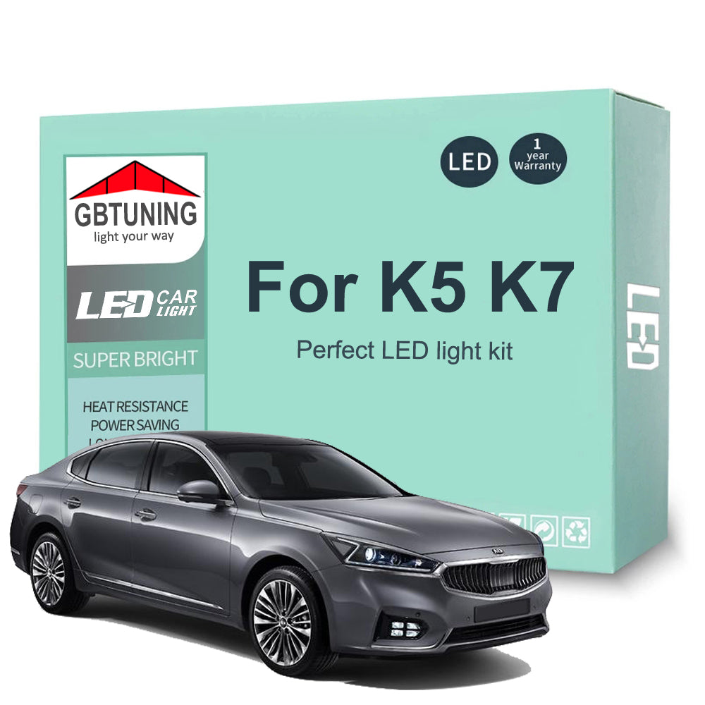 AutoGlowLED Canbus LED Interior Light Kit for KIA K5 K7 2010-2021