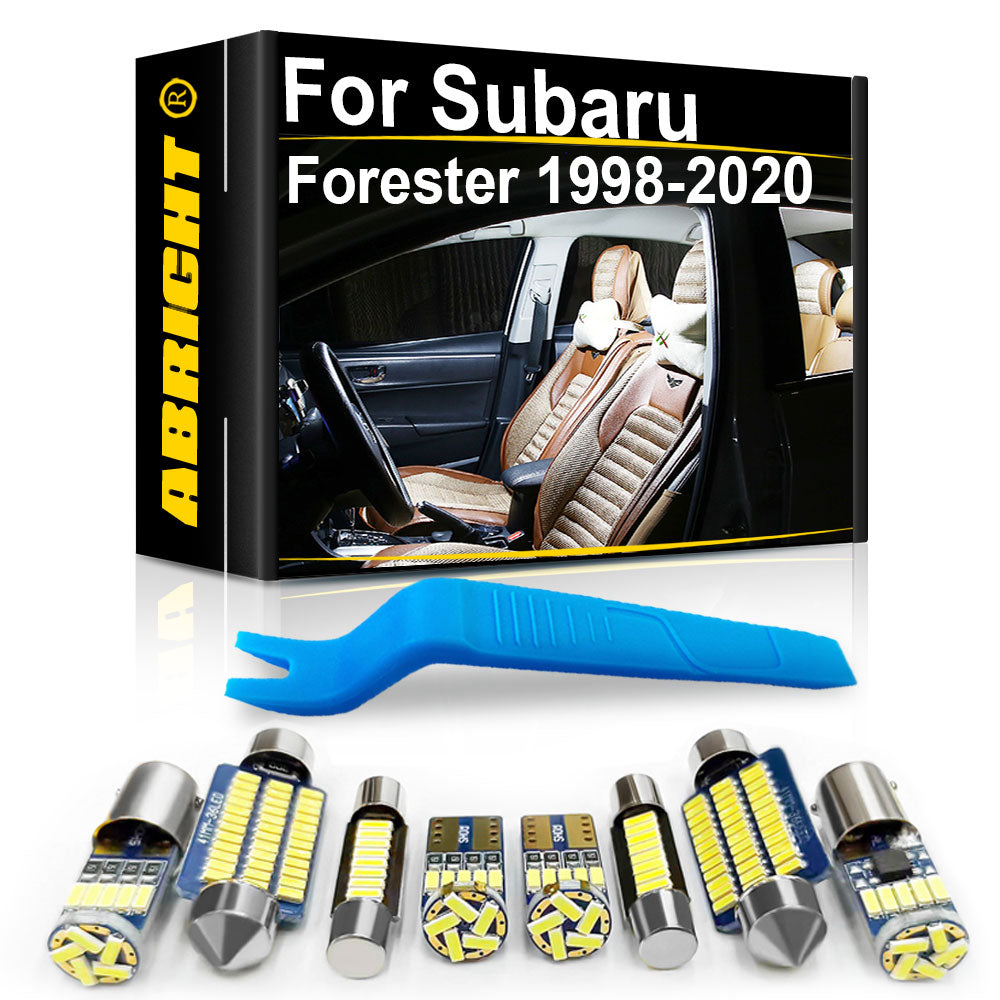 AutoGlowLED Interior LED Light Kit for Subaru Forester 1998-2021 Canbus