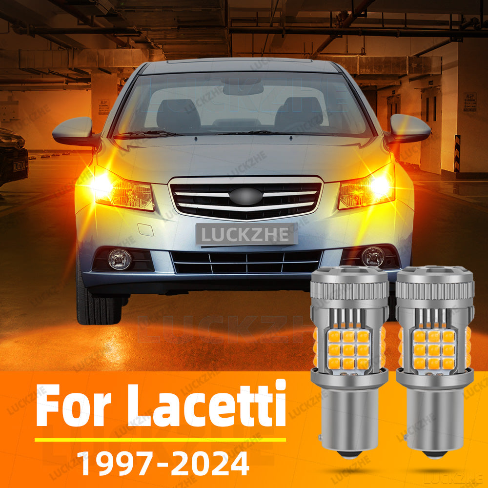 AutoGlowLED LED Turn Signal Light Bulbs for DAEWOO Lacetti 1997-2024 Amber