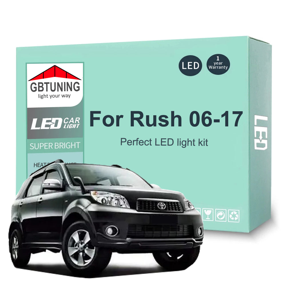 AutoGlowLED Canbus Interior LED Light Kit for Toyota Rush F700 2006-2017