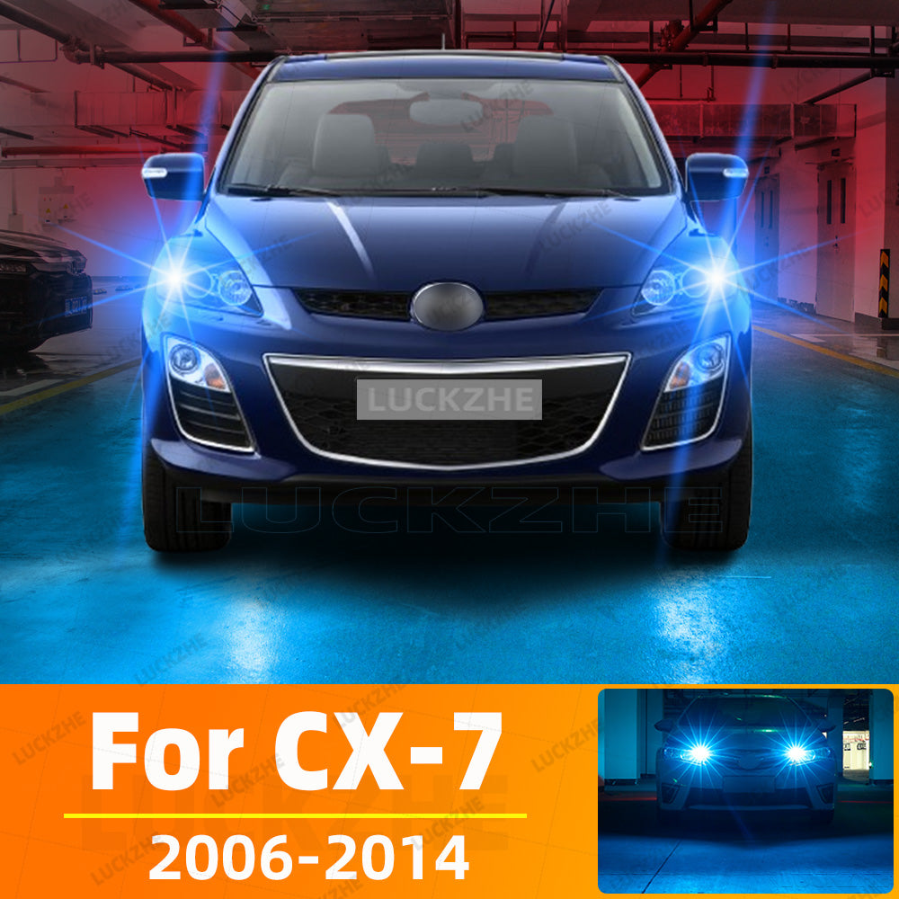 AutoGlowLED LED Side Parking Lamp for Mazda CX-7 2006-2014, 2Pcs