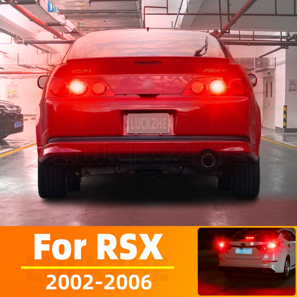AutoGlowLED Interior LED Lights for Acura RSX 2002-2006, Red 2Pcs