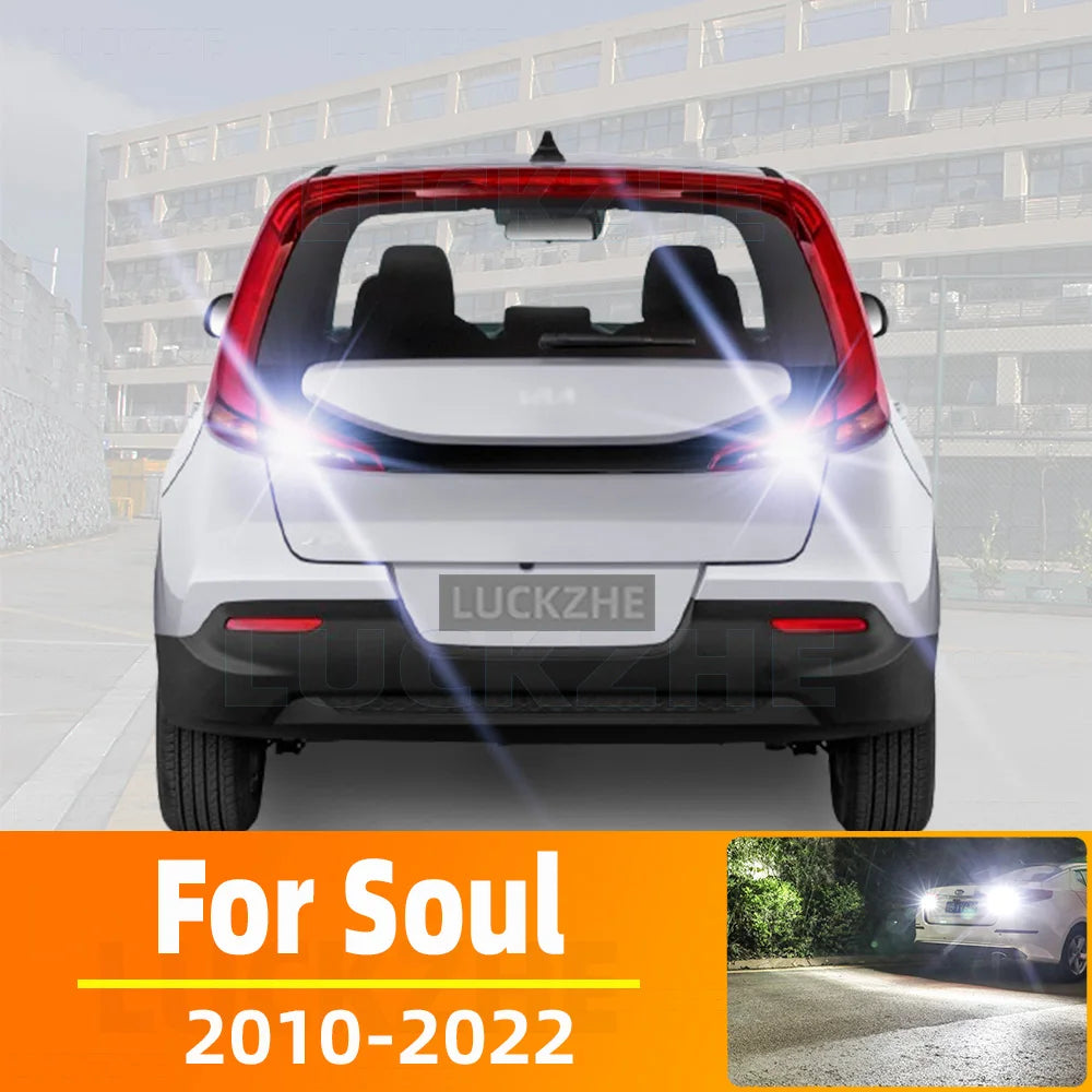 AutoGlowLED LED Backup Reverse Light Bulb for Kia Soul Canbus No Error