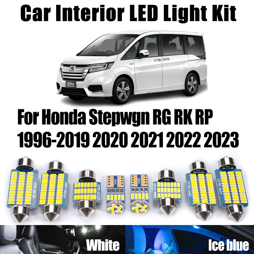 AutoGlowLED LED Interior Light Kit for Honda Stepwgn RG RK RP 1996-2023