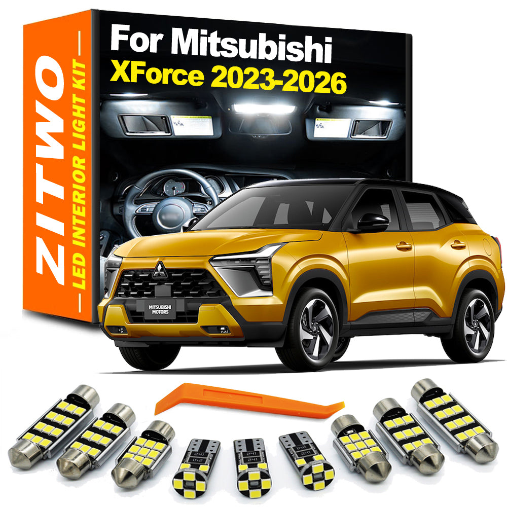 AutoGlowLED LED Interior Light Kit for Mitsubishi XForce 2023-2026 (7Pcs)