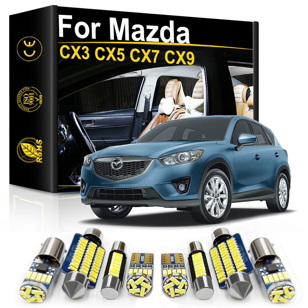 AutoGlowLED Mazda CX Interior LED Light Kit Canbus Error Free