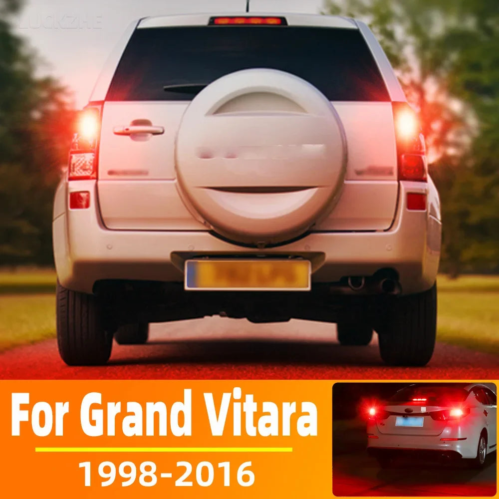 AutoGlowLED LED Brake Light for Suzuki Grand Vitara 1998-2016, 2pcs