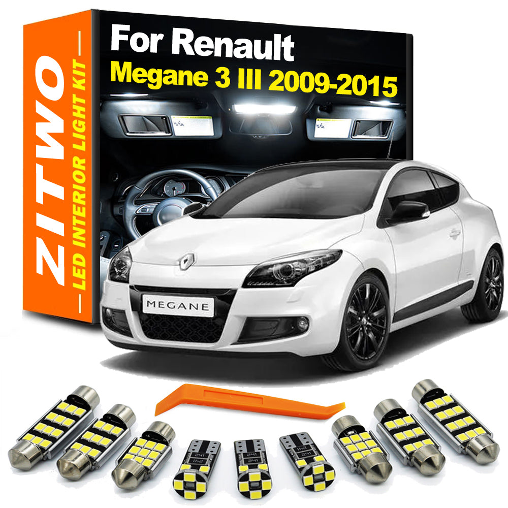 AutoGlowLED LED Interior Light Kit for Renault Megane 3 2009-2015