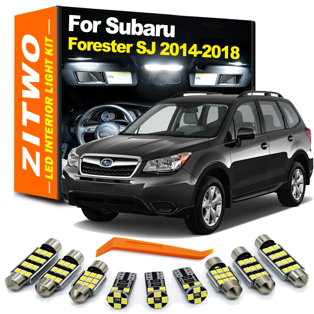 AutoGlowLED LED Interior Light Kit for Subaru Forester SJ 2014-2018