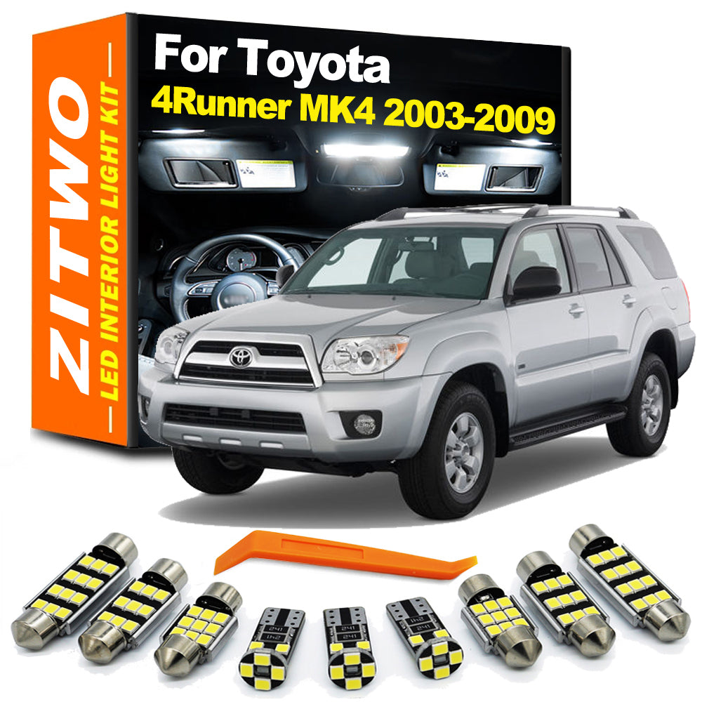 AutoGlowLED 20Pcs LED Interior Light Kit for Toyota 4Runner 2003-2009
