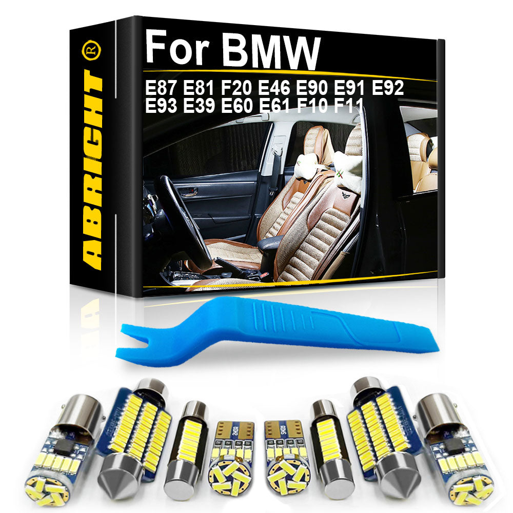 AutoGlowLED BMW 1 3 5 Series Canbus LED Interior Light Kit