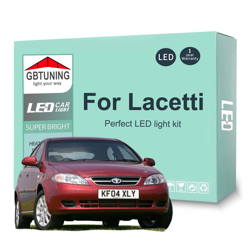 AutoGlowLED LED Interior Light Kit for Daewoo Lacetti Premiere 2002-2018 Canbus