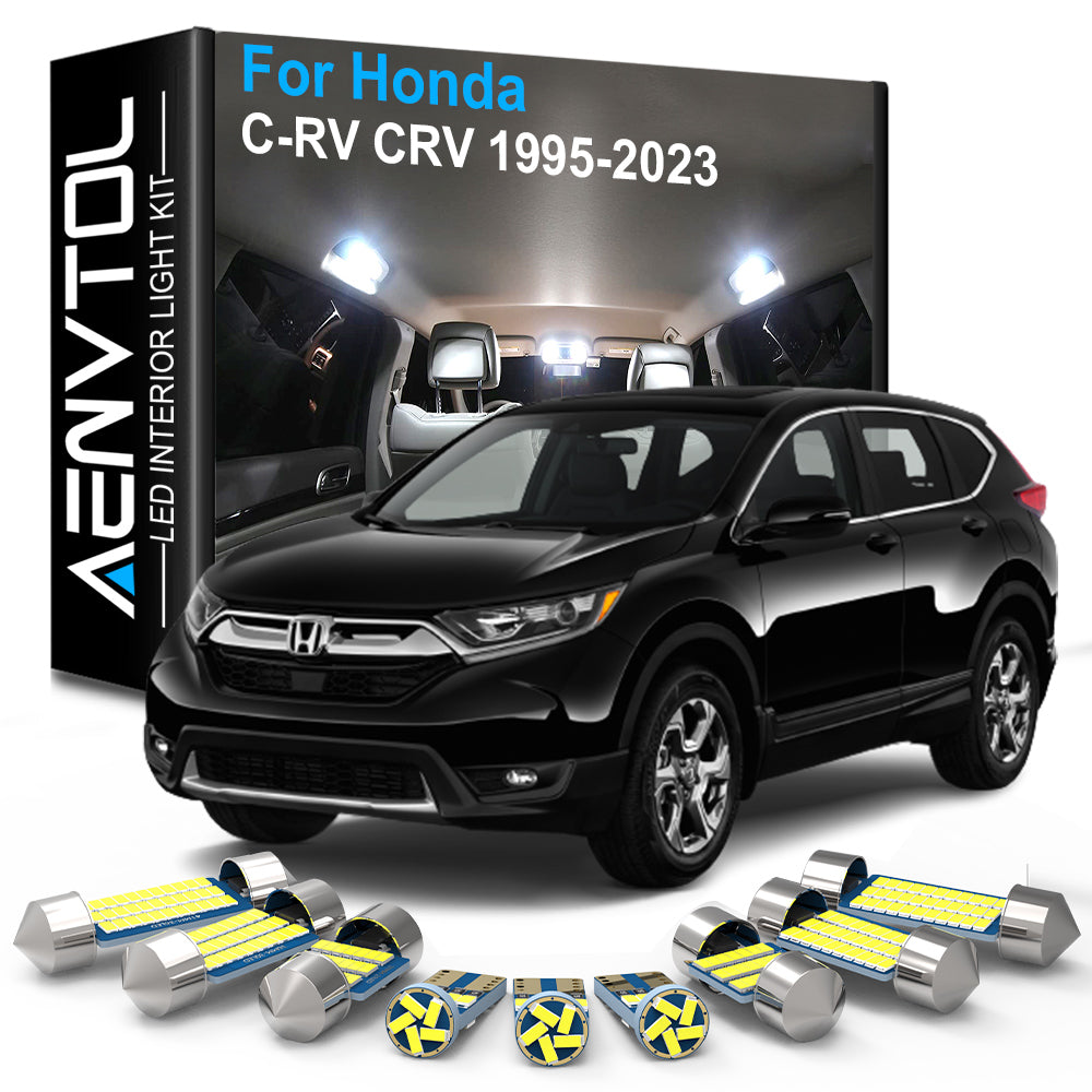 AutoGlowLED Canbus LED Interior Light Kit for Honda CRV 1995-2023
