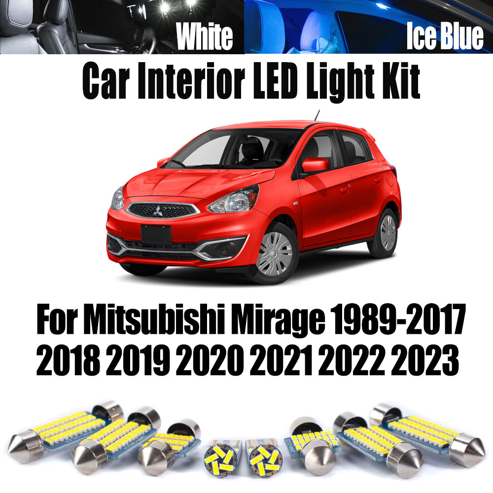 AutoGlowLED Interior LED Light Kit for Mitsubishi Mirage 1989-2023