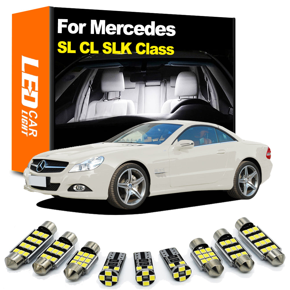 AutoGlowLED Interior LED Light Kit for Mercedes-Benz SL CL SLK Canbus