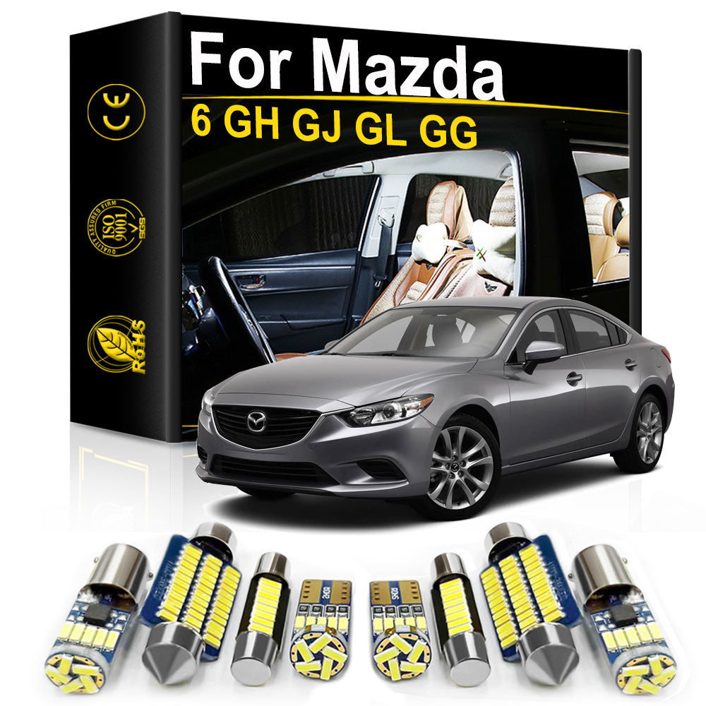 AutoGlowLED Mazda 6 Interior LED Light Kit Canbus Error Free