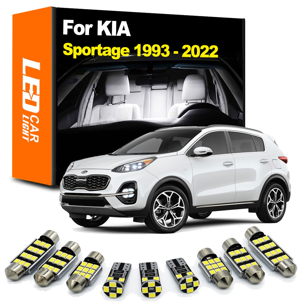 AutoGlowLED Interior LED Light Kit for KIA Sportage MK1-MK4
