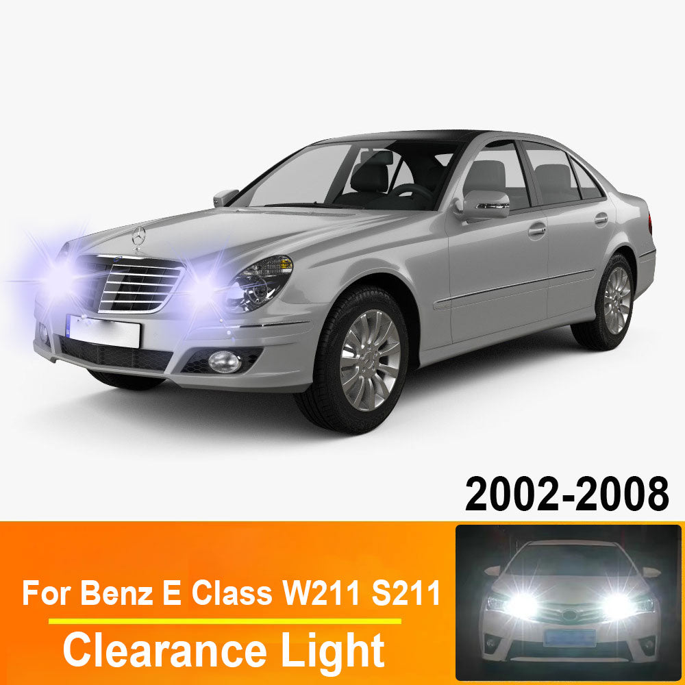 T10 W5W LED Interior Light Kit for Mercedes E Class W211 S211 AutoGlowLED