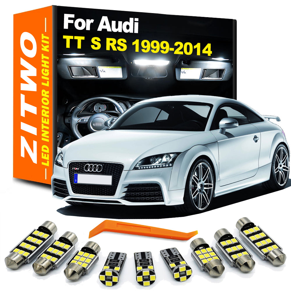 AutoGlowLED LED Interior Light Kit for Audi TT TTS RS 1999-2014