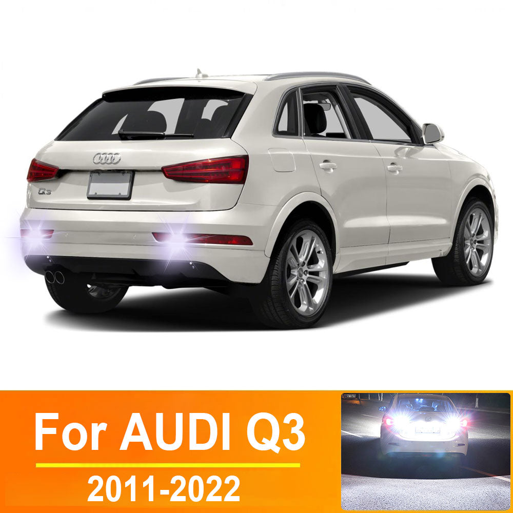 LED Reverse Light for Audi Q3 8U 2011-2019 AutoGlowLED 2pcs White