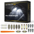 ZITWO 11Pcs Canbus No Error LED Bulbs Interior Light Kit For VW Volkswagen Jetta MK7 7 VII 2018 2019 2020 2021 2022 Trunk Lamp