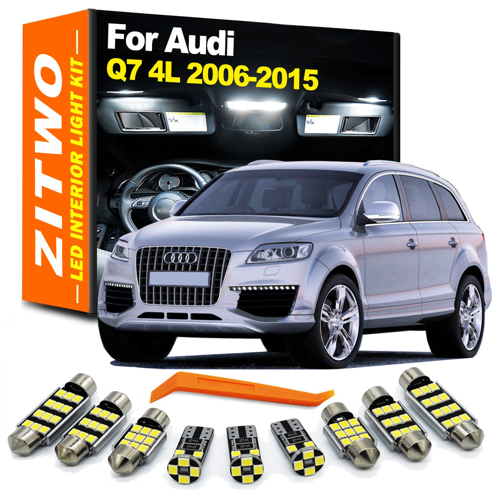AutoGlowLED 20-Piece LED Interior Light Kit for Audi Q7 4L 2006-2015