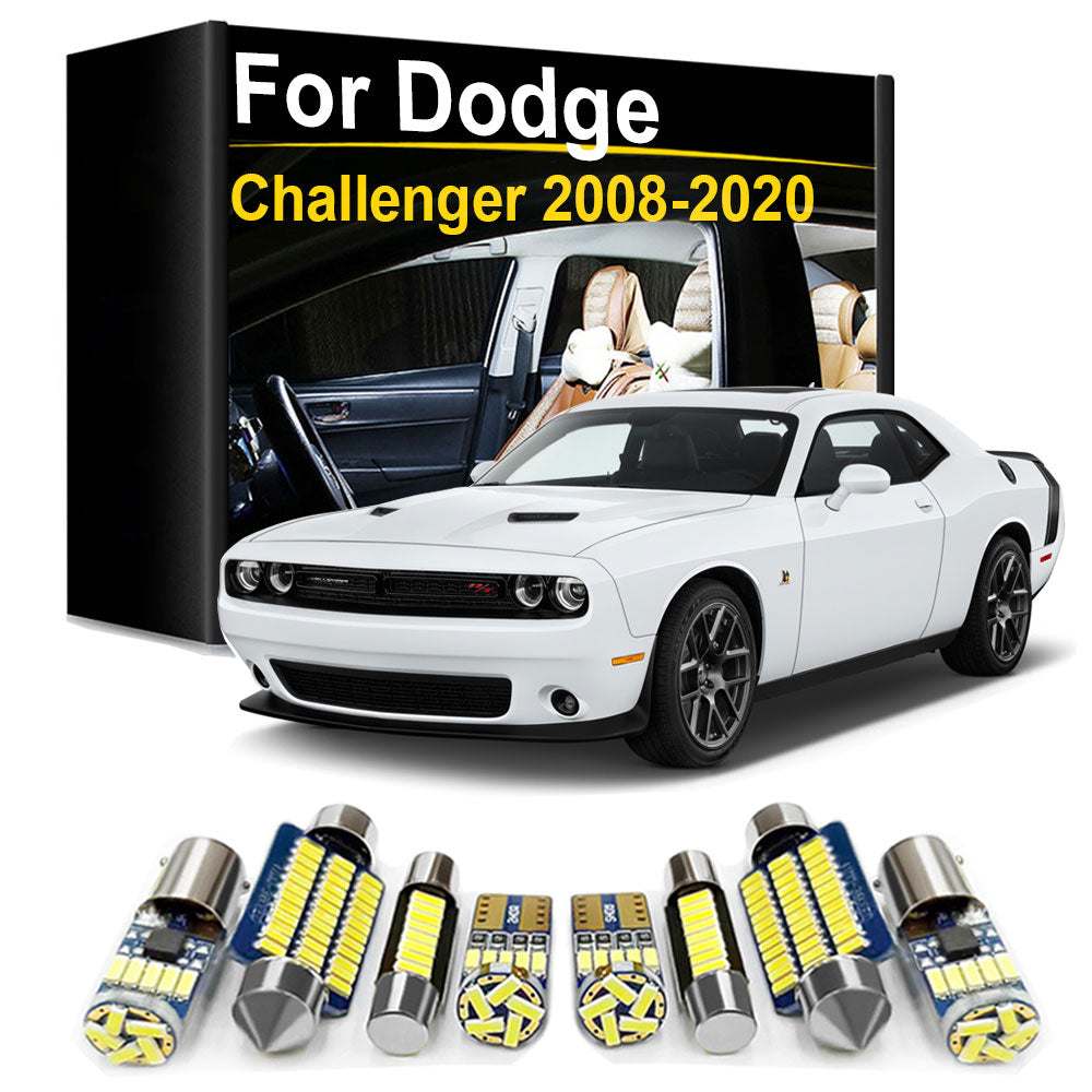 AutoGlowLED Interior LED Light Kit Canbus for Dodge Challenger 2007-2020